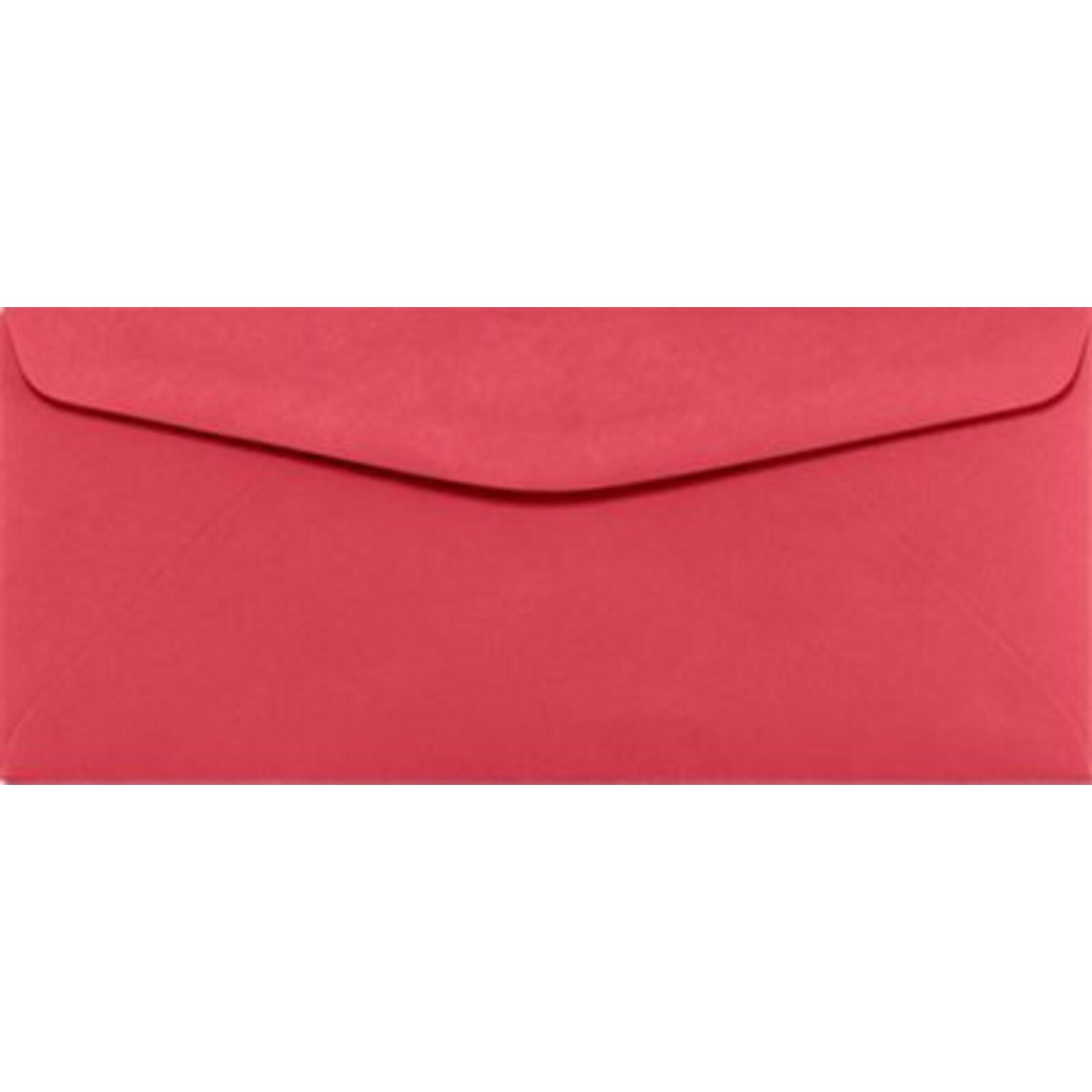 LUX #9 Booklet Envelope, 3 7/8 x 8 7/8, Holiday Red, 1000/Pack (WS-2034-1M)