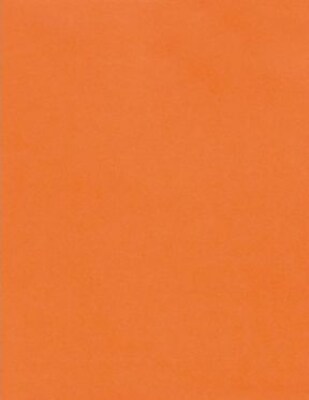 LUX Colored Paper, 32 lbs., 11 x 17, Mandarin Orange, 50 Sheets/Pack (1117-P-11-50)