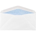 LUX Security Tinted #7 Business Envelope, 3 3/4 x 6 3/4, White, 500/Pack (WS-1128-500)