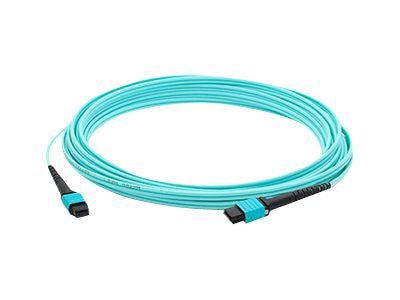 AddOn 5m MPO/MPO Female to Female Crossover OM4 12 Fiber LOMM Patch Cable