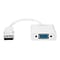 Rocstor® Y10A102-W1 5.9 DisplayPort to VGA Video Adapter Converter; White