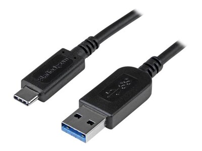 StarTech.com® 3.3 USB-C to USB-A Cable, Male to Male, Black (USB31AC1M)