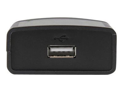 StarTech.com® PM1115U2 Black Ethernet to USB 2.0 Network LPR Print Server for Mac/PC