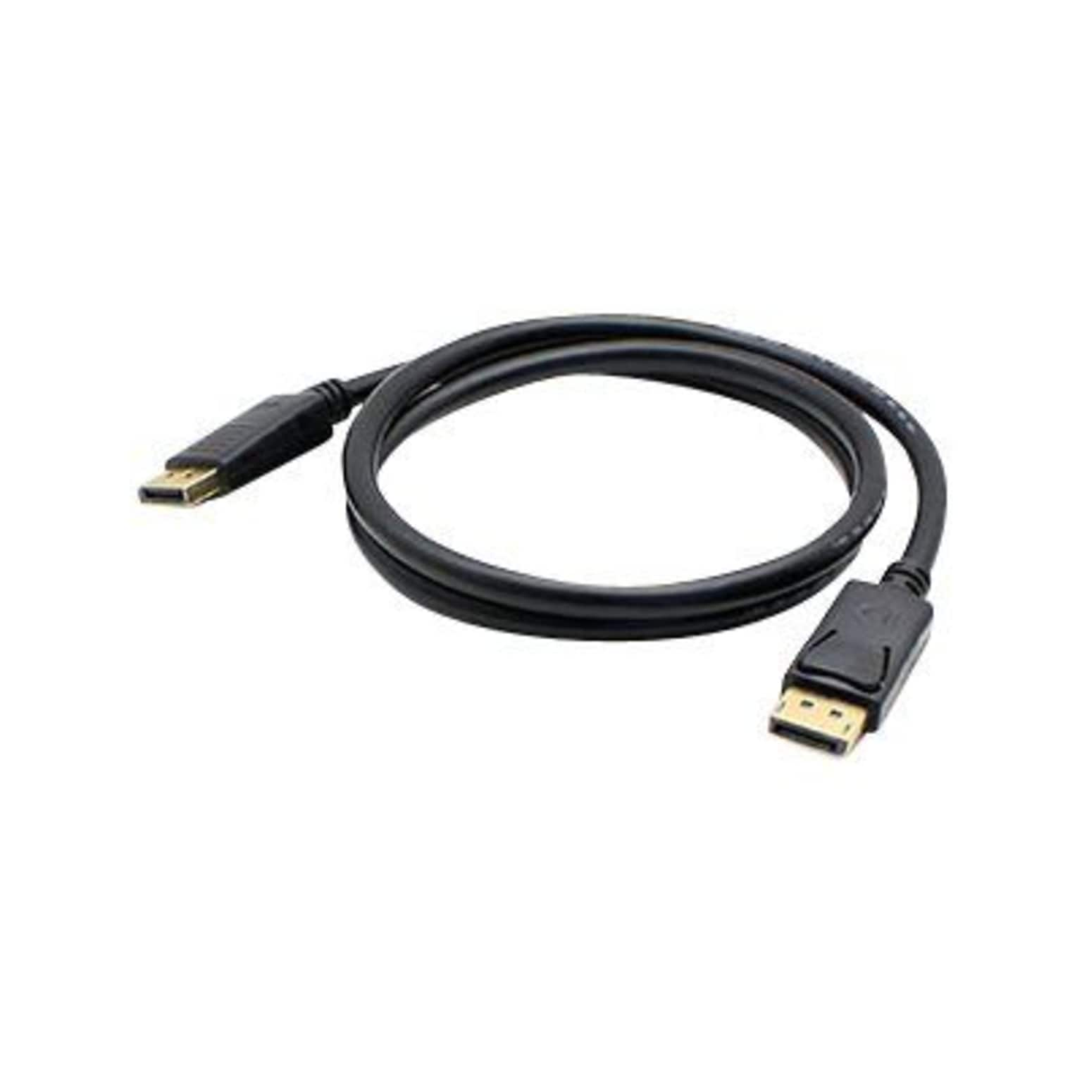 AddOn® DISPLAYPORT1F 1 DisplayPort Cable, Black