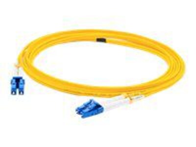 AddOn 9m Single-Mode fiber (SMF) Duplex LC/LC OS1 Yellow Patch Cable