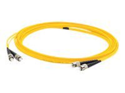AddOn 7m Single-Mode fiber (SMF) Duplex ST/ST OS1 Yellow Patch Cable