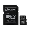 Kingston® Industrial SDCIT Class 10/UHS-I 16GB microSDHC Flash Memory Card with SD Adapter
