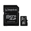 Kingston® Industrial SDCIT Class 10/UHS-I 8GB microSDHC Flash Memory Card with SD Adapter