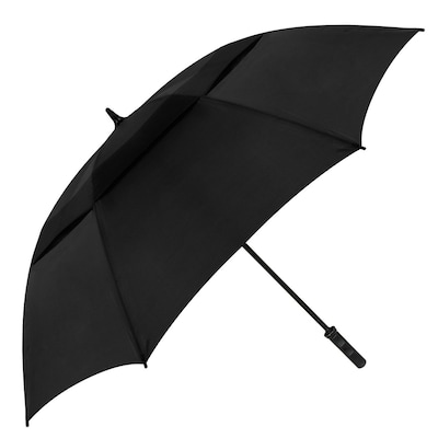 Natico Vented Tornado Umbrella 64 Arc Black (60-83-BK)