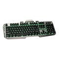 Iogear® Kaliber HVER GKB704L USB 2.0 Wired Gaming Keyboard; Black/Gray