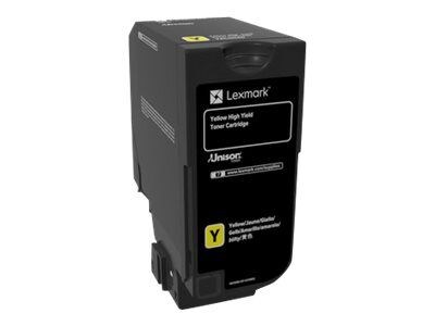 Lexmark® 74C0H40 Yellow 12000 Pages High Yield Toner Cartridge for CS725de/CS725dte Laser Printer