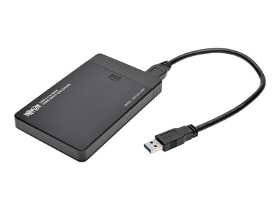 Tripp Lite USB 3.0 SuperSpeed External 2 1/2 SATA Hard Drive Enclosure; Black (U357-025-UASP)