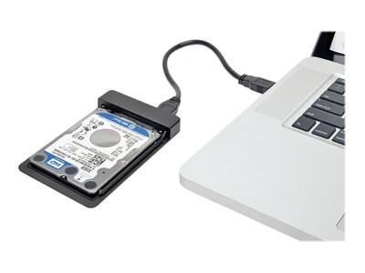 Tripp Lite USB 3.0 SuperSpeed External 2 1/2" SATA Hard Drive Enclosure; Black (U357-025-UASP)