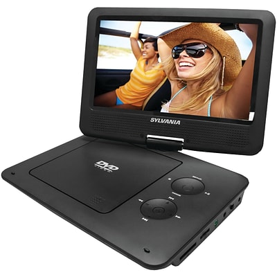 Sylvania 9 Portable DVD Players With 5-hour Battery (black)