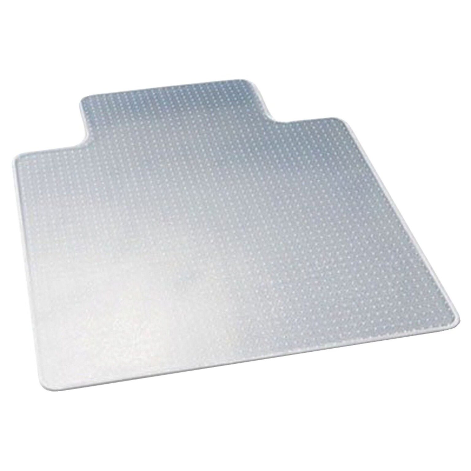 Deflecto Duramat Moderate Use Chair Mat For Low Pile Carpet, 45 X 53 W/lip, Clear (DEFCM13233COM)