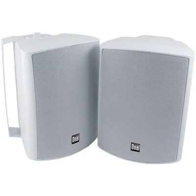 Dual 5.25 3-way Indoor/outdoor Speakers (white)