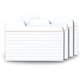 Find It 3 x 5 Tabbed Index Cards, White, 48/Pack (FT07215)