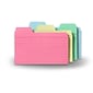 Find It 3" x 5" Tabbed Index Cards, Assorted Colors, 48/Pack (FT07216)