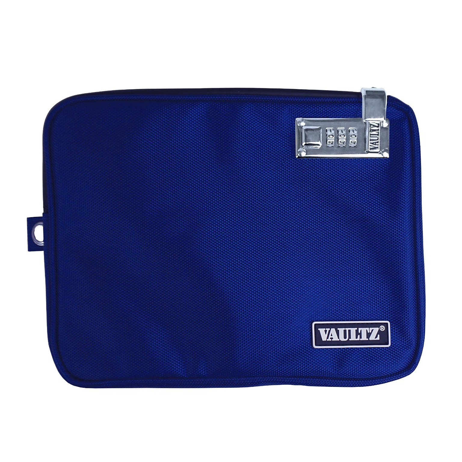 Vaultz Locking Pool Pouch with Tether, Medium, Blue (VZ00724)