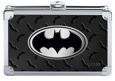 Vaultz® Batman Pencil Box, 5.5" x 8.25" x 2.5", Black (VZ00877)