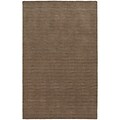 StyleHaven Transitional Solid Shag 100% Wool 5 X 8 Tan Area Rug (WANO271045X8L)