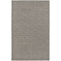StyleHaven Transitional Solid Shag 100% Wool 5 X 8 Grey Area Rug (WANO271085X8L)