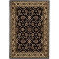 StyleHaven Traditional Polypropylene 710 X 11 Brown/Ivory Area Rug (WARI271D38X11L)