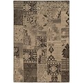 StyleHaven Casual Mixed Persian Polypropylene 710 X 1010 Brown/Tan Area Rug (WCLO501N48X11L)