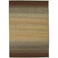 StyleHaven Transitional Ombre Polypropylene 53 X 76 Brown/Beige Area Rug (WGNR594X15X8L)