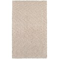StyleHaven Shag Heathered Polyester 5 X 7 Tan Area Rug (WHEV734015X8L)