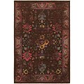 StyleHaven Traditional Overdyed Polypropylene 53 X 76 Brown/Multi Area Rug (WREV3689I5X8L)