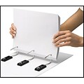Find It Heavy Duty 4 3-Ring View Binder, White (FT07030)