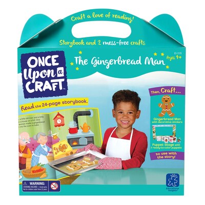 Educational Insights Once Upon a Craft™ The Gingerbread Man,  Ages 4-6 (1115)
