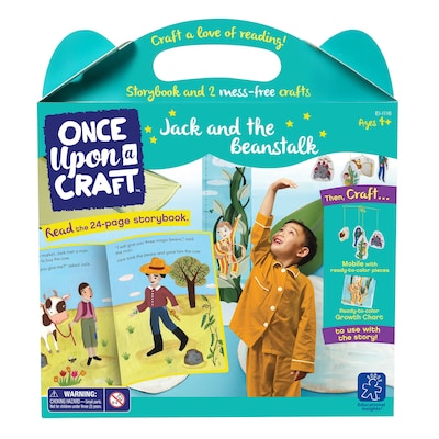 Educational Insights Once Upon a Craft™ Jack and the Beanstalk, Ages 4-6 (1116)
