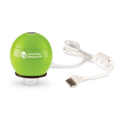 Learning Resources Zoomy™ 2.0 Handheld Digital Microscope, Green (LER4429-G)