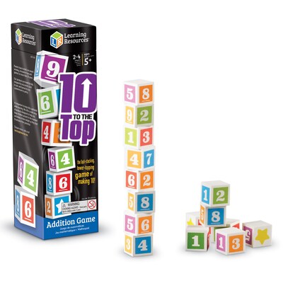 Learning Resources 10 to the Top Addition Game (LER1767)