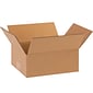 Corrugated Boxes, 6" x 4" x 2", Kraft, 25/Bundle (642)