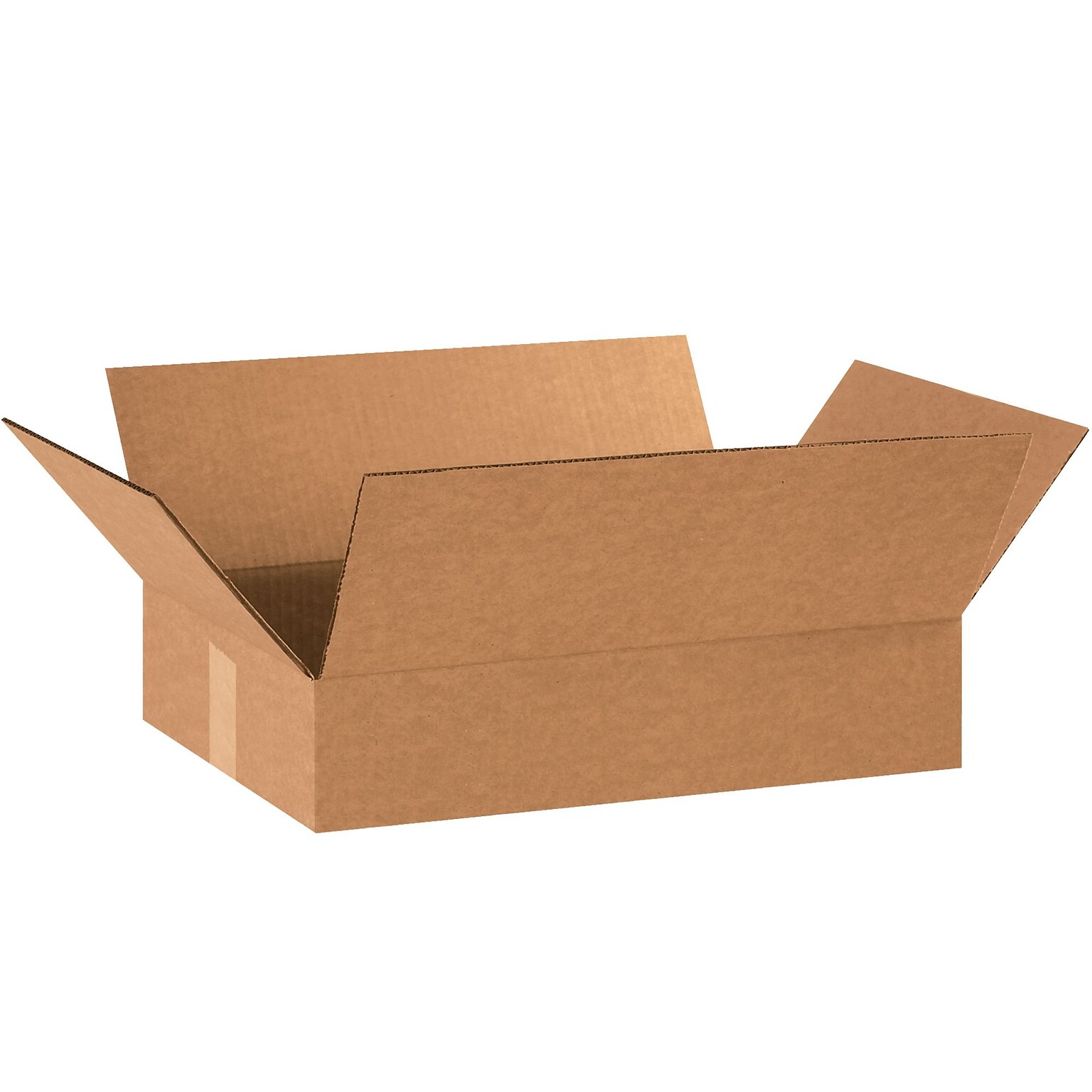 Flat Corrugated Boxes, 18 x 12 x 3, Kraft, 25/Bundle (18123)