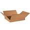 Flat Corrugated Boxes, 18 x 16 x 2, Kraft, 25/Bundle (18162)