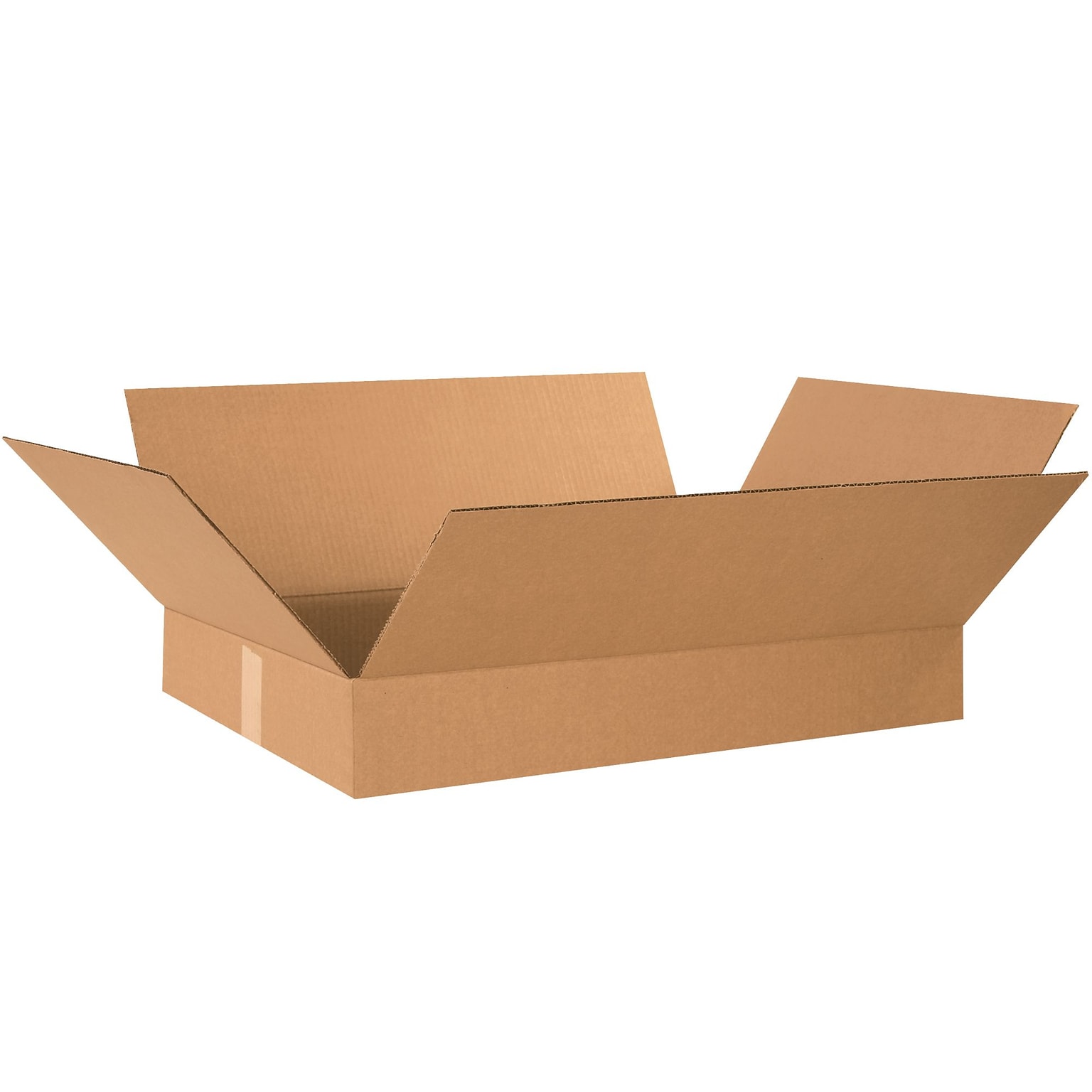 Flat Corrugated Boxes, 19 x 12 x 3, Kraft, 25/Bundle (19123)
