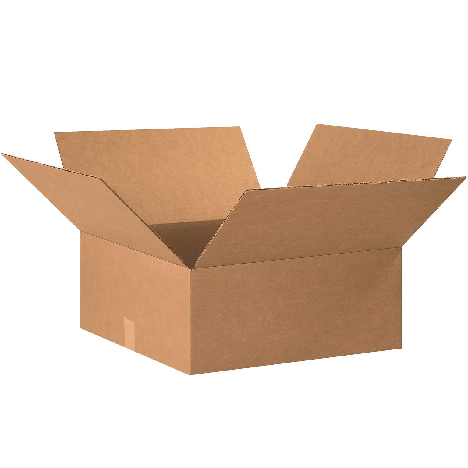 Flat Corrugated Boxes, 20 x 20 x 7, Kraft, 15/Bundle (20207)