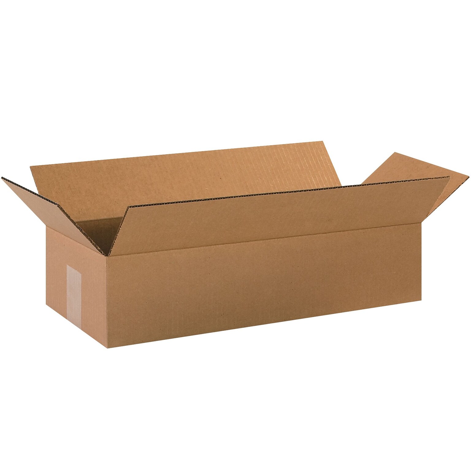 Long Corrugated Boxes, 20 x 8 x 4, Kraft, 25/Bundle (2084)