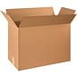 Corrugated Boxes, 24" x 12" x 18", Kraft, 20/Bundle (241218)