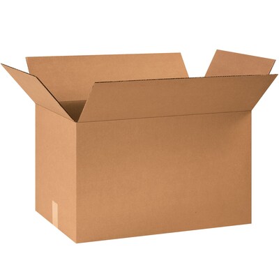 Corrugated Boxes, 26 x 16 x 16, Kraft, 15/Bundle (261616)