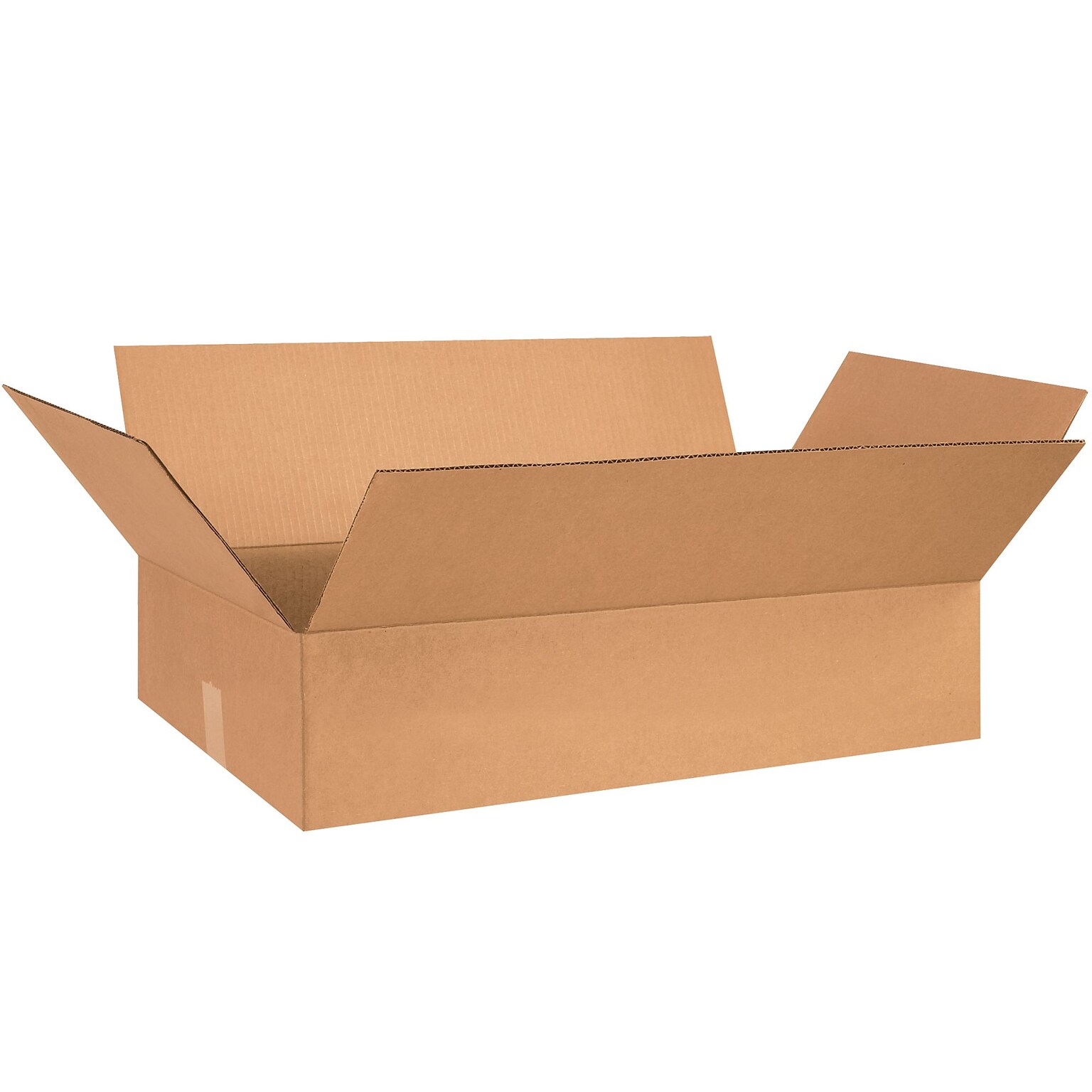 Flat Corrugated Boxes, 30 x 20 x 8, Kraft, 15/Bundle (30208)