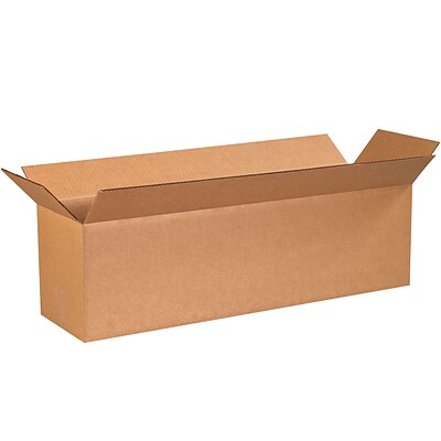 Corrugated Boxes, 40 x 10 x 10, Kraft, 15/Bundle (401010)