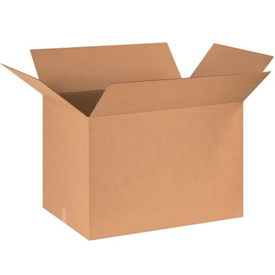 Corrugated Boxes, 28 x 20 x 20, Kraft, 10/Bundle (282020)