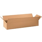 Long Corrugated Boxes, 36 x 10 x 6, Kraft, 25/Bundle (36106)