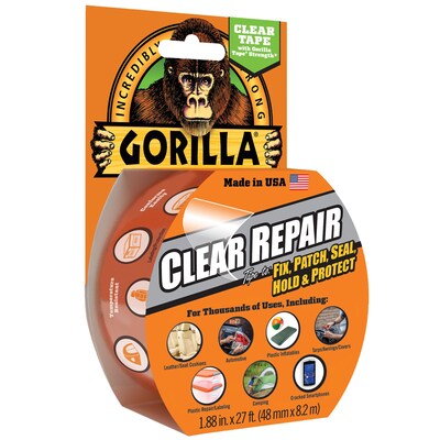 Gorilla Repair, 2 x 27, Clear, 1/Roll (6027003)