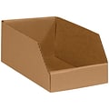 Open Top Bin Boxes, 6 x 18 x 4 1/2, Kraft, 50/Bundle (BINBWZ618K)
